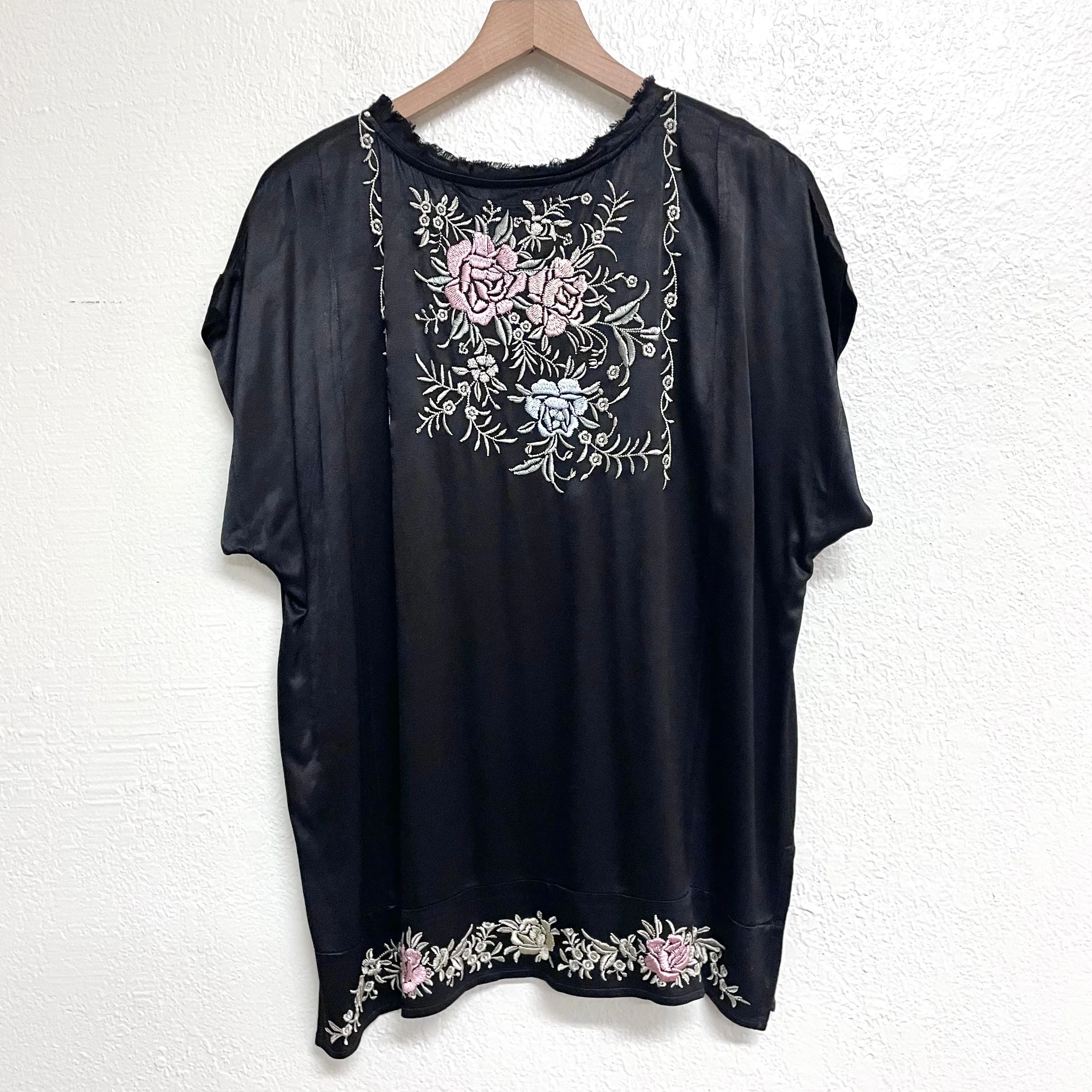 Satin Embroidered Tunic