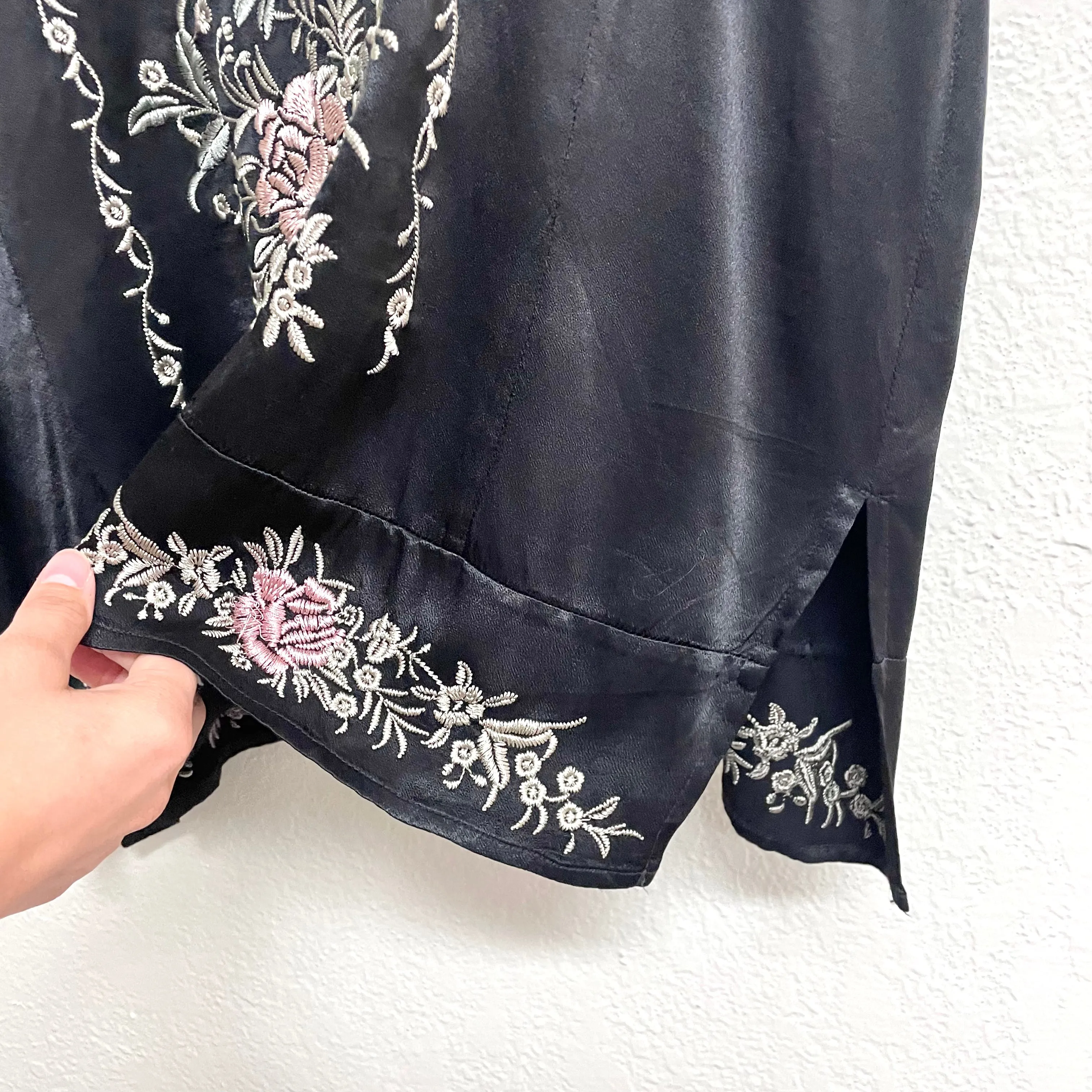 Satin Embroidered Tunic