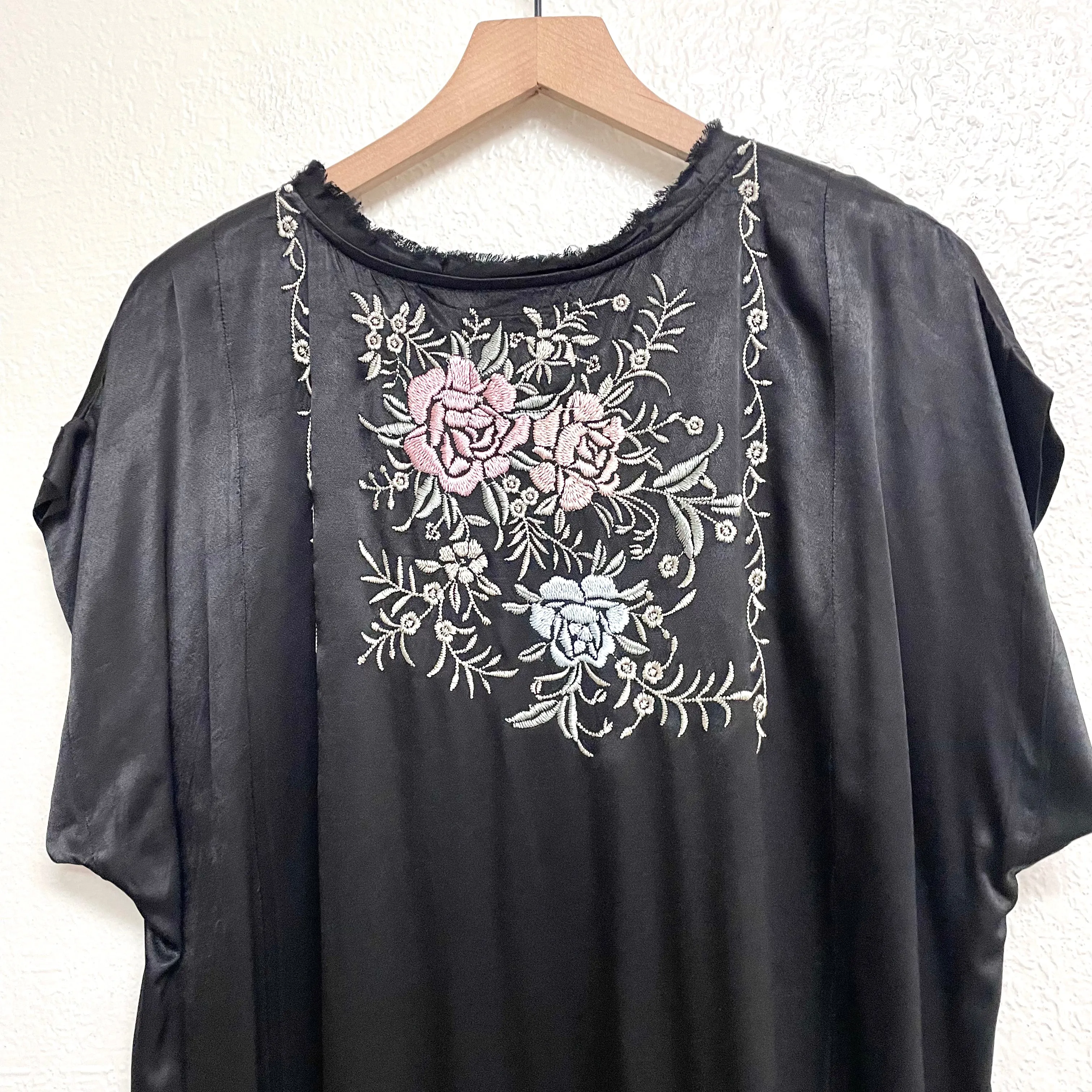 Satin Embroidered Tunic