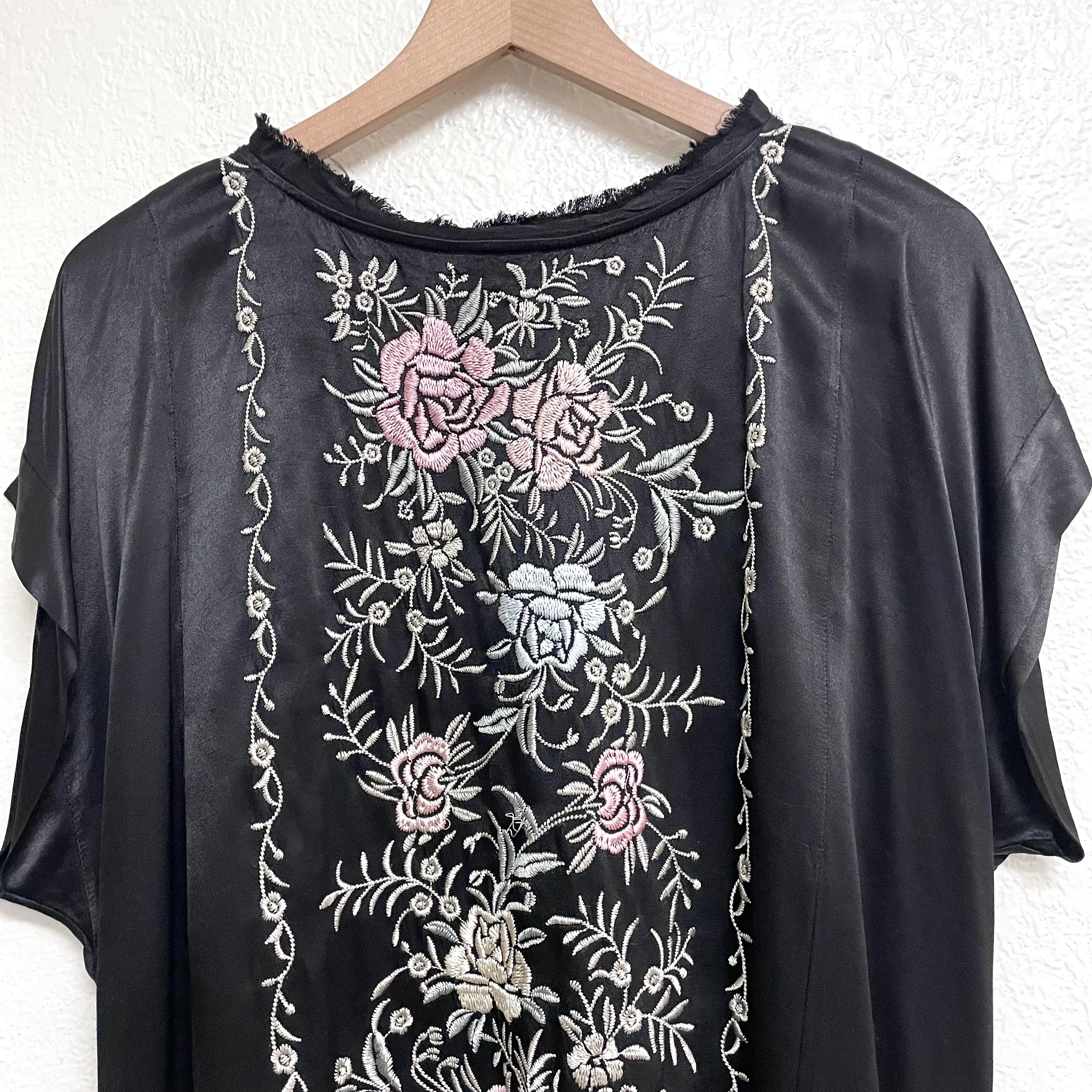 Satin Embroidered Tunic