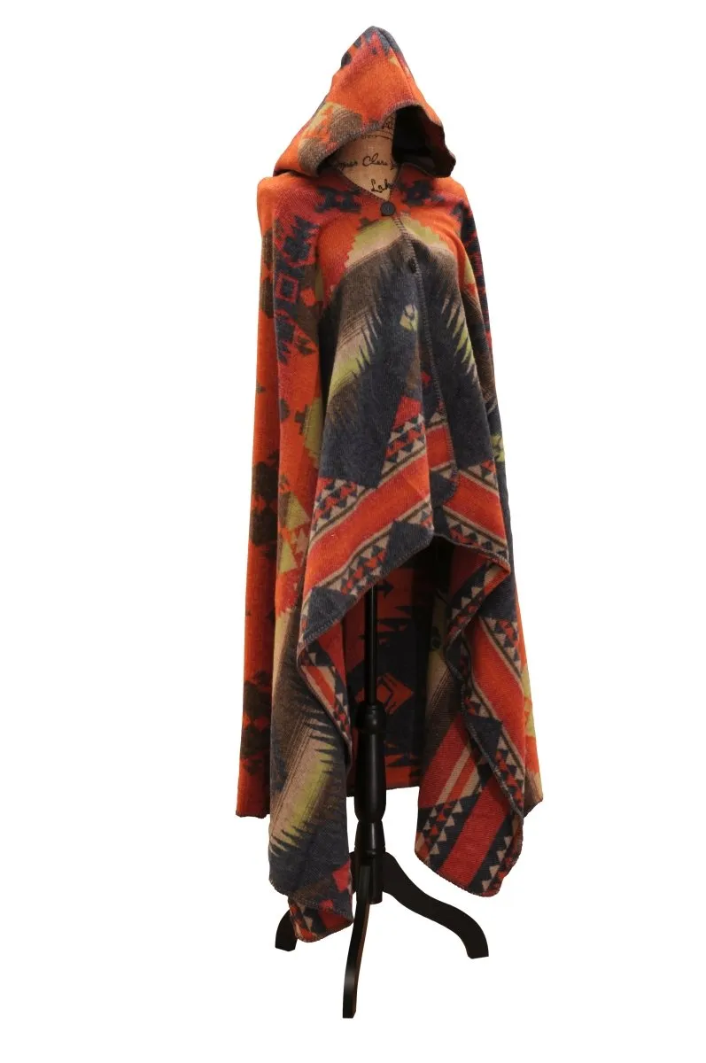 Socorro Hooded Wool Throw