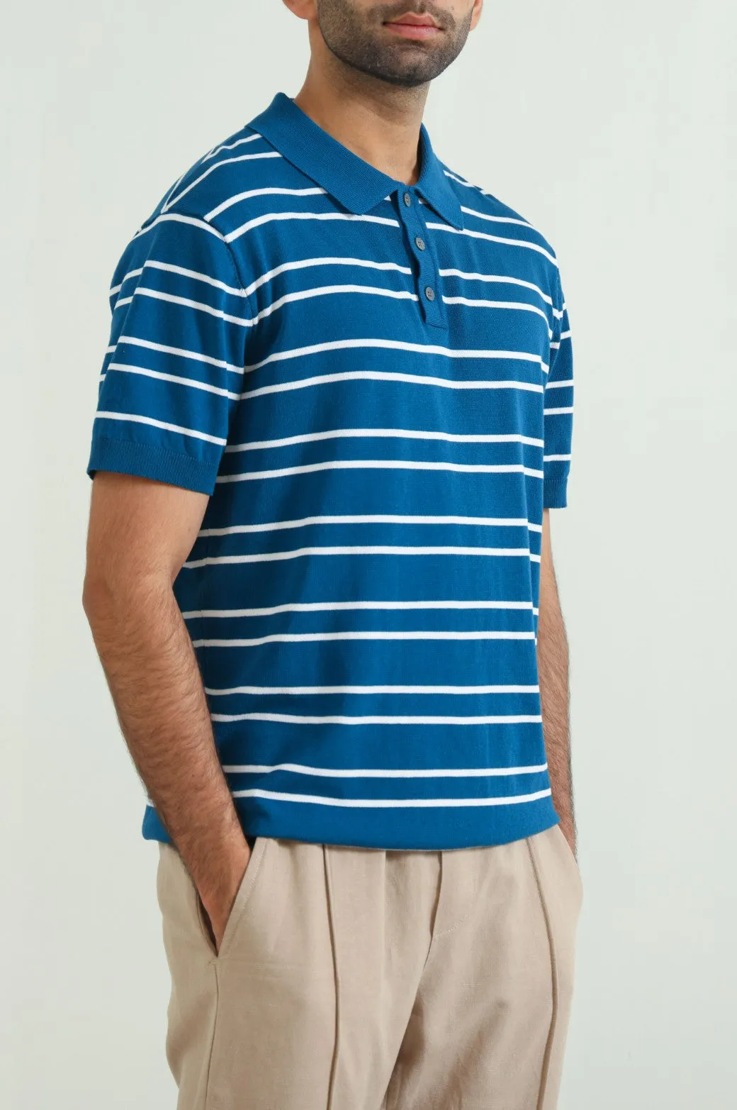 STRIPED POLO SHIRT