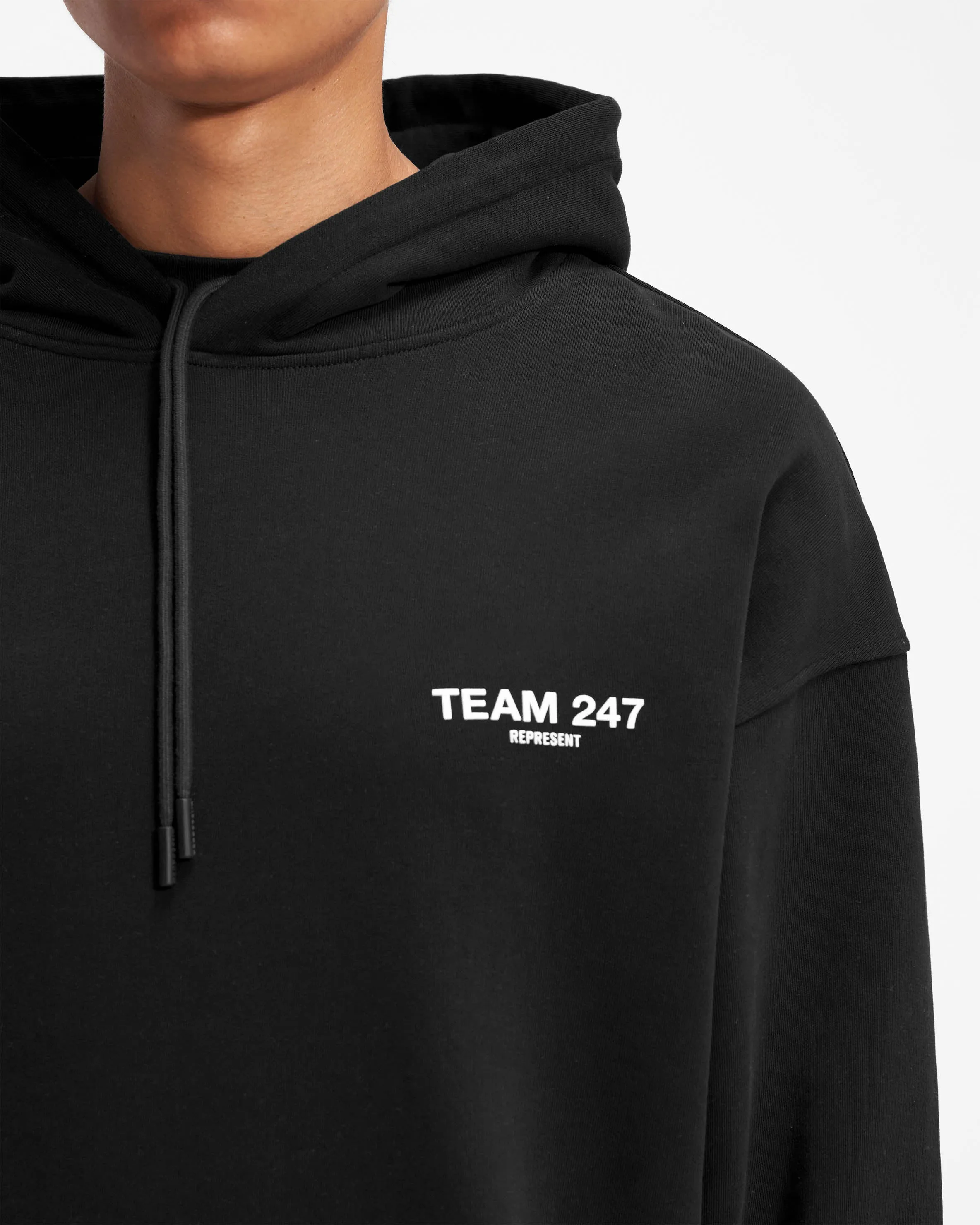 Team 247 Oversized Hoodie - Black