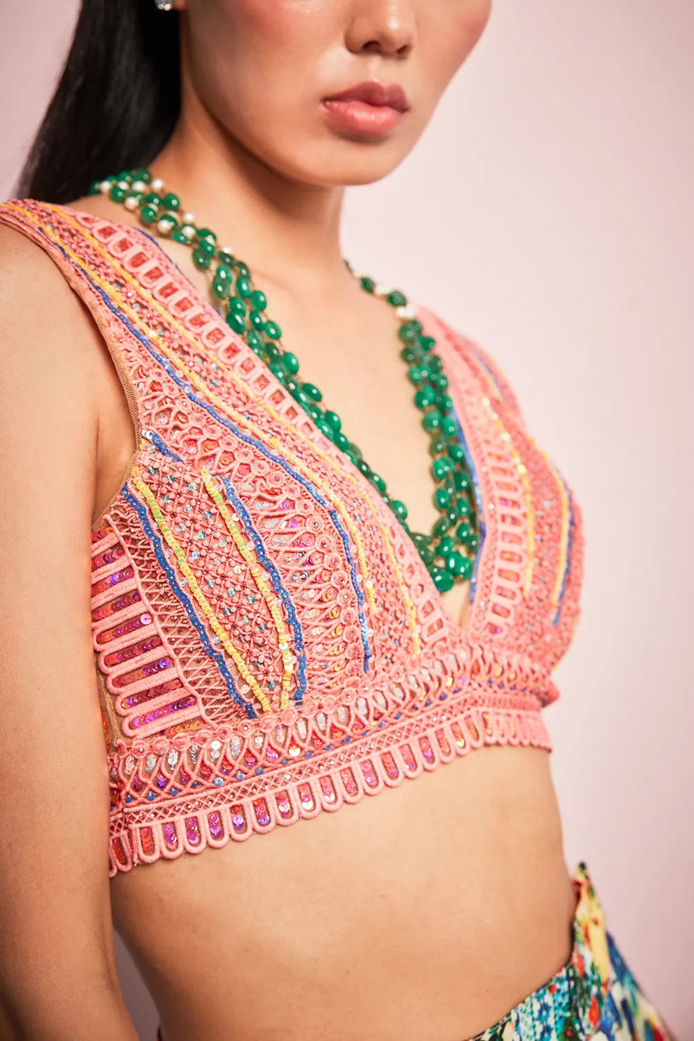 The Positano Lehenga