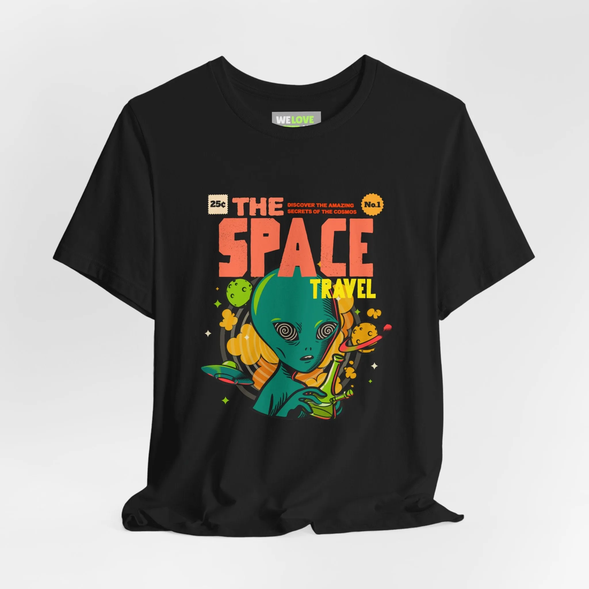 The Space Travel Comic Retro Sci-Fi T-Shirt