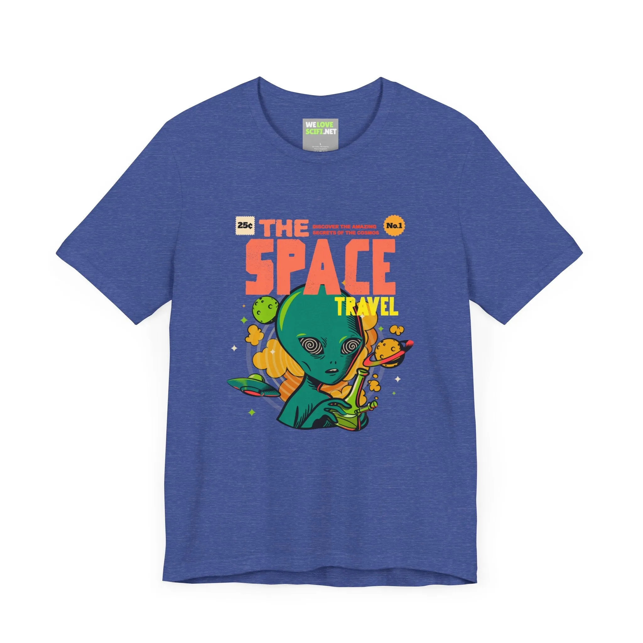 The Space Travel Comic Retro Sci-Fi T-Shirt