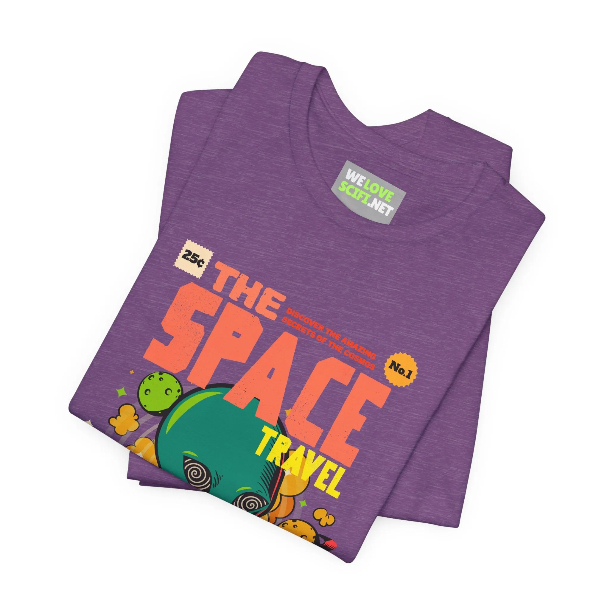 The Space Travel Comic Retro Sci-Fi T-Shirt