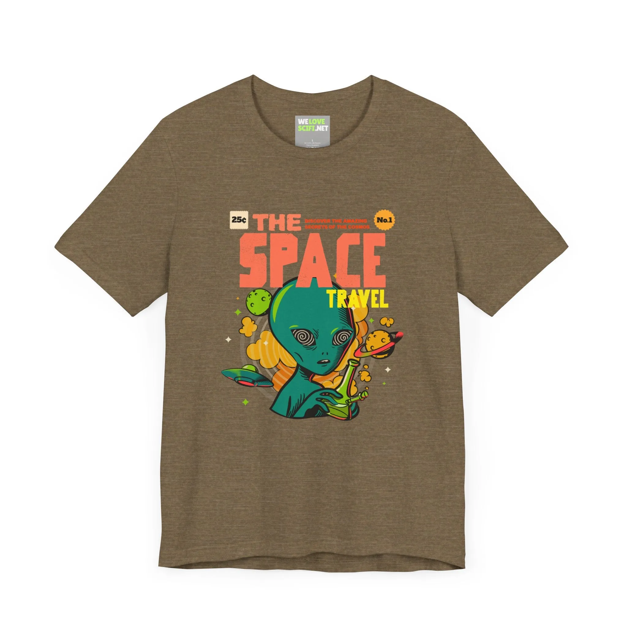 The Space Travel Comic Retro Sci-Fi T-Shirt