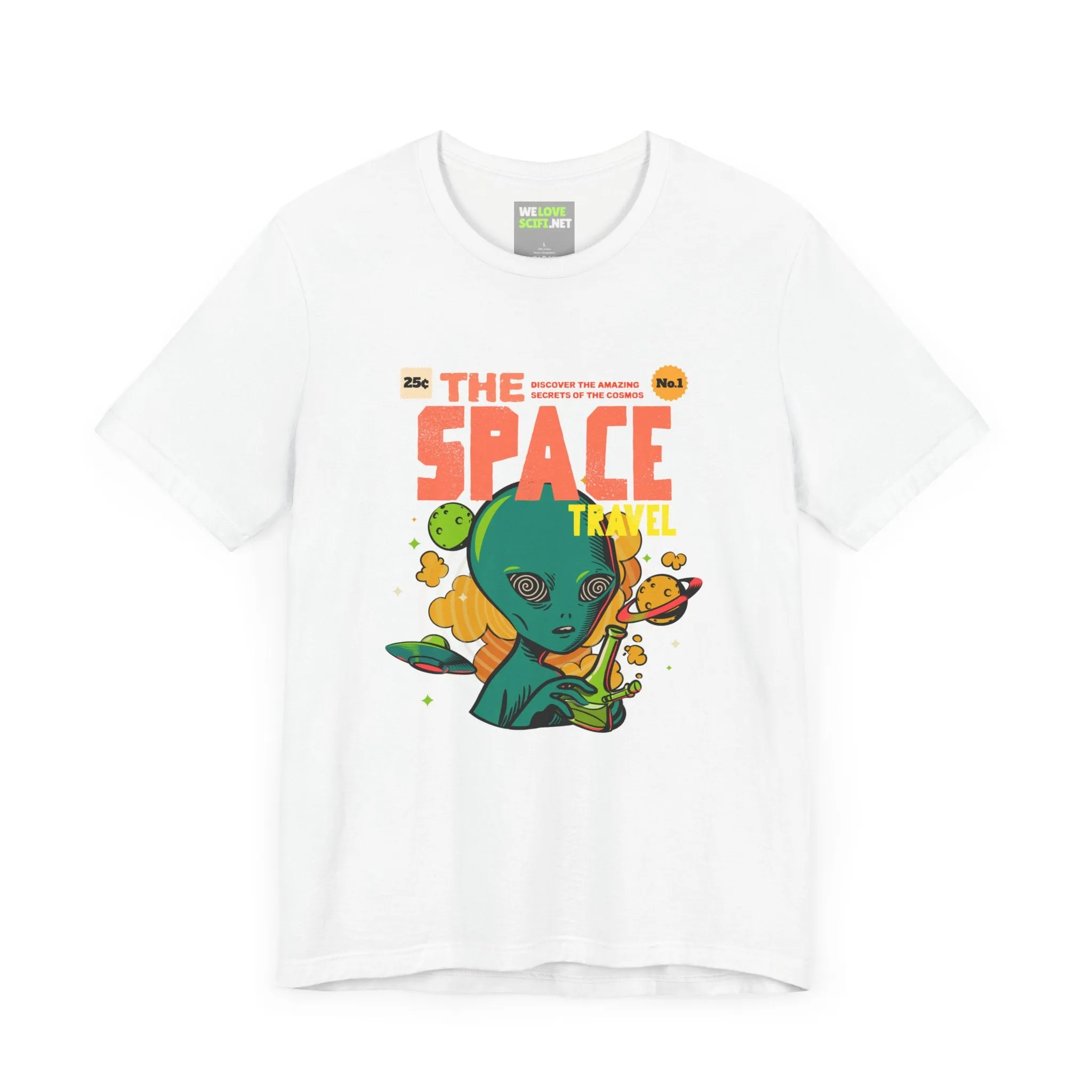 The Space Travel Comic Retro Sci-Fi T-Shirt