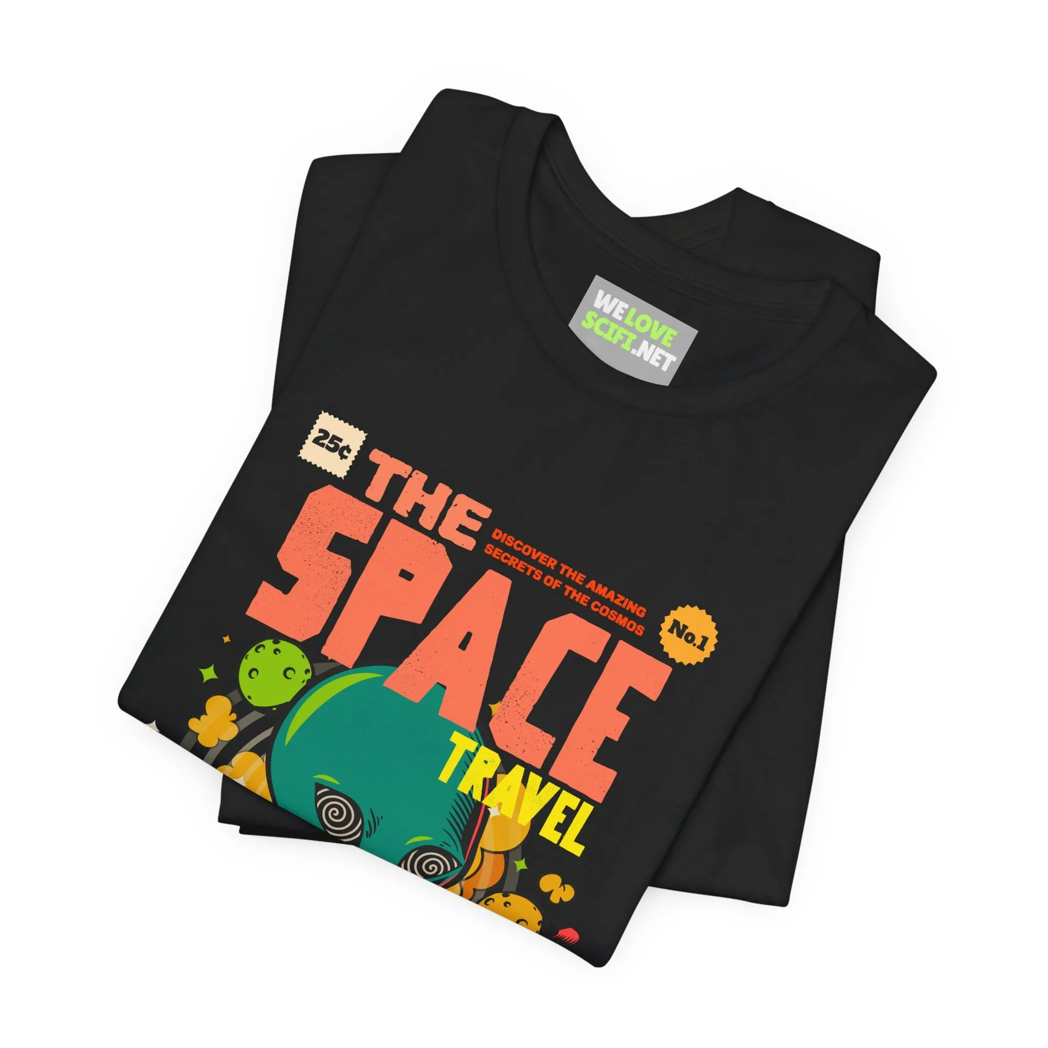 The Space Travel Comic Retro Sci-Fi T-Shirt