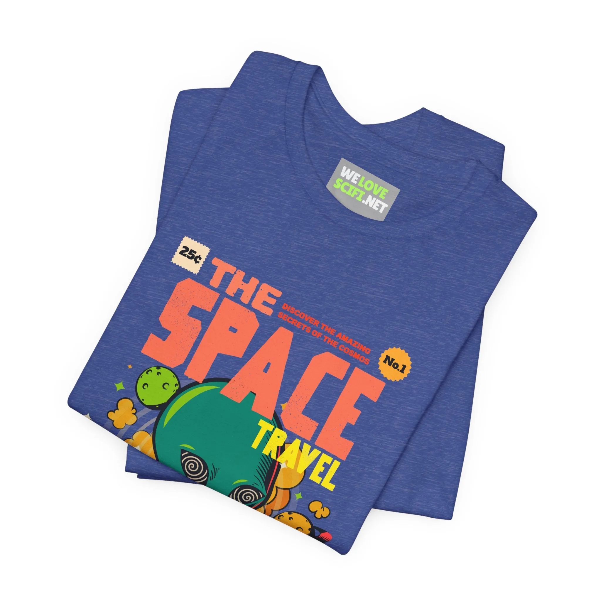 The Space Travel Comic Retro Sci-Fi T-Shirt