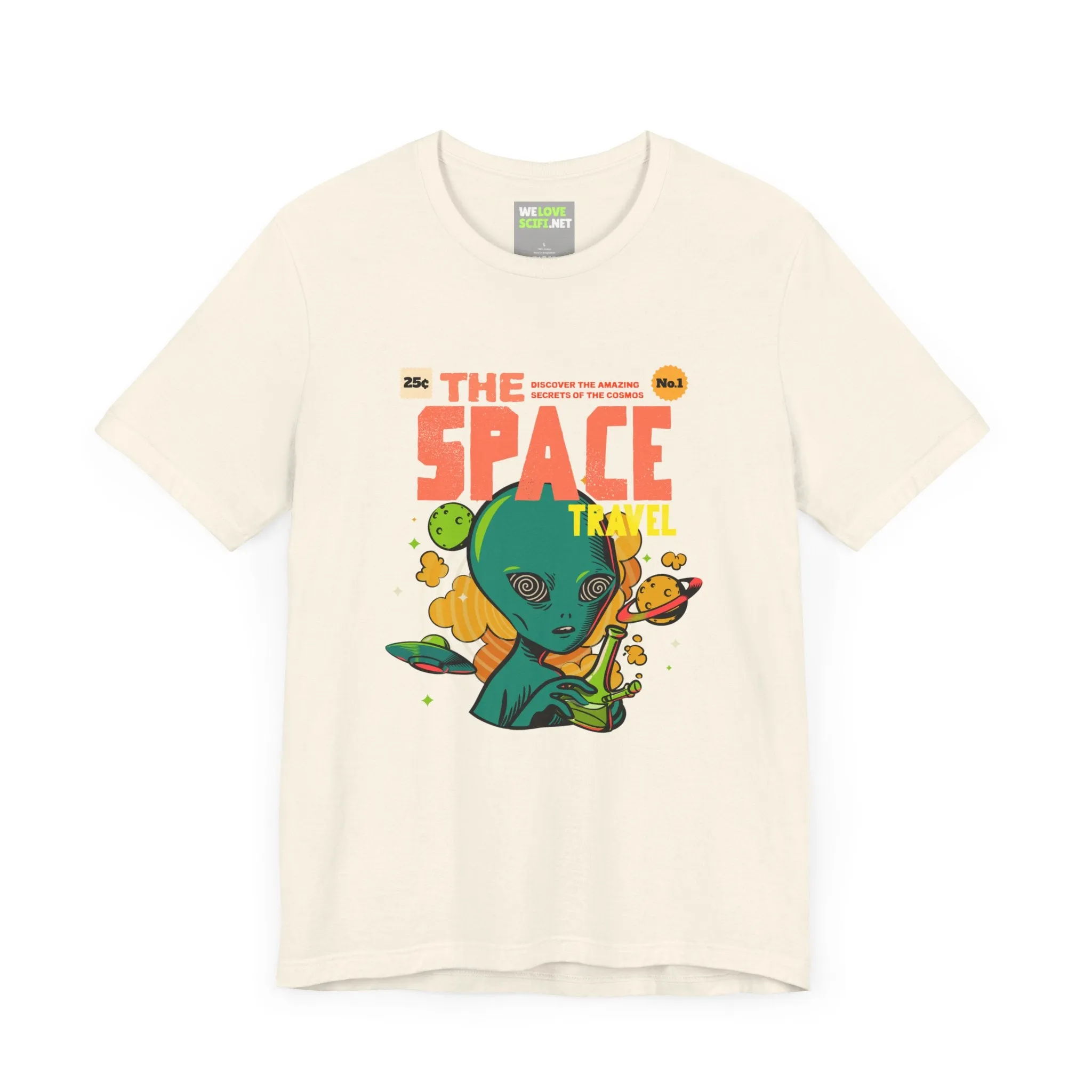 The Space Travel Comic Retro Sci-Fi T-Shirt