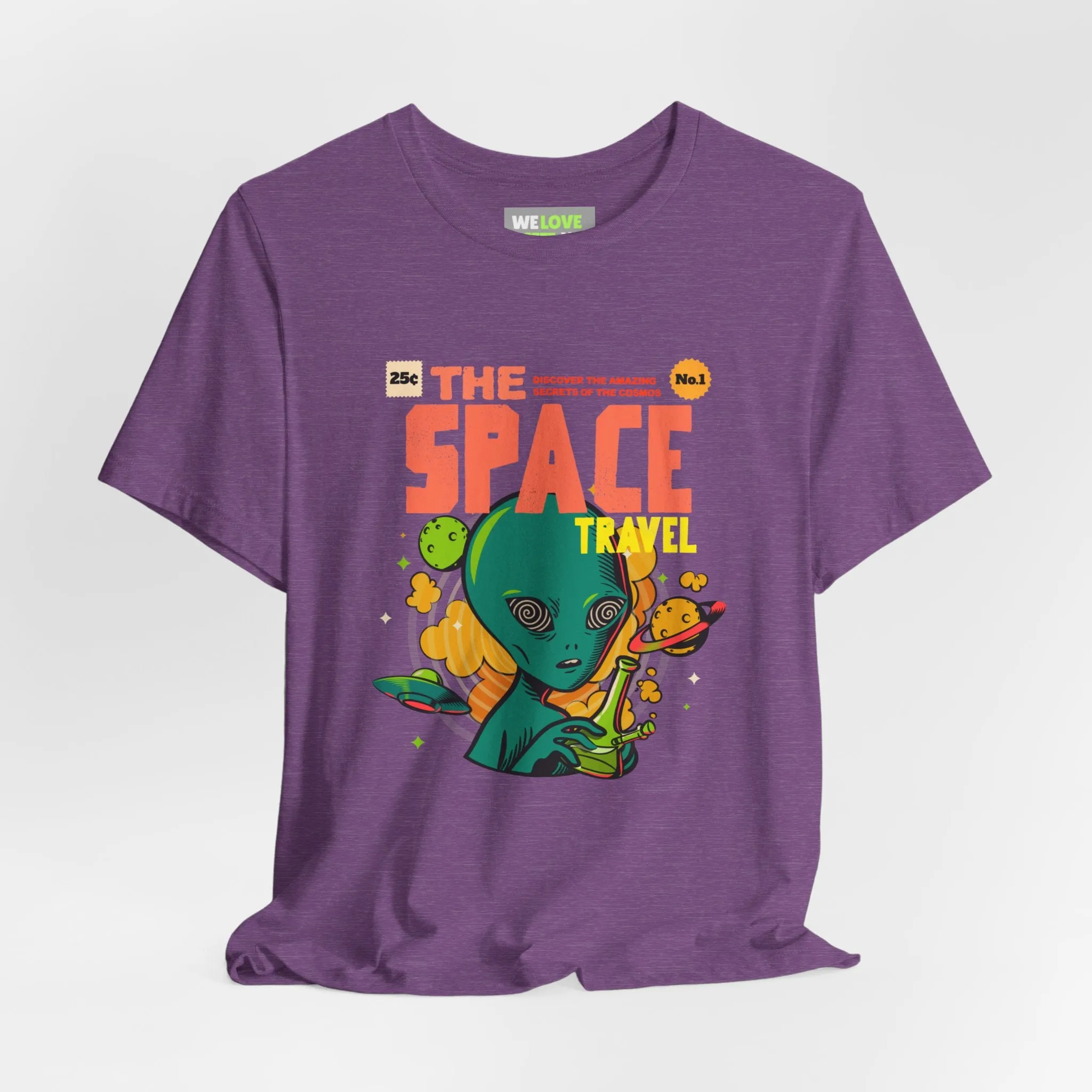 The Space Travel Comic Retro Sci-Fi T-Shirt