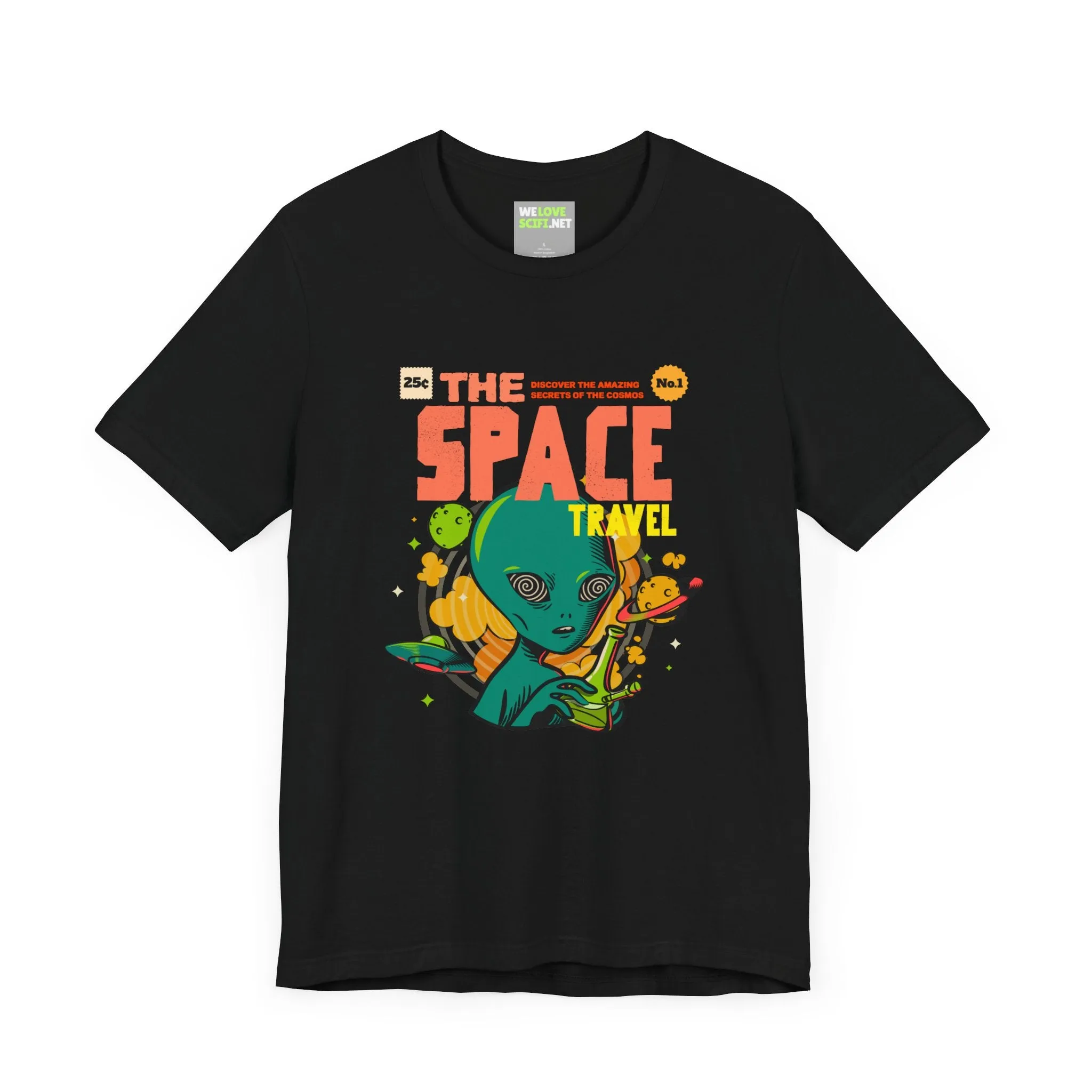 The Space Travel Comic Retro Sci-Fi T-Shirt