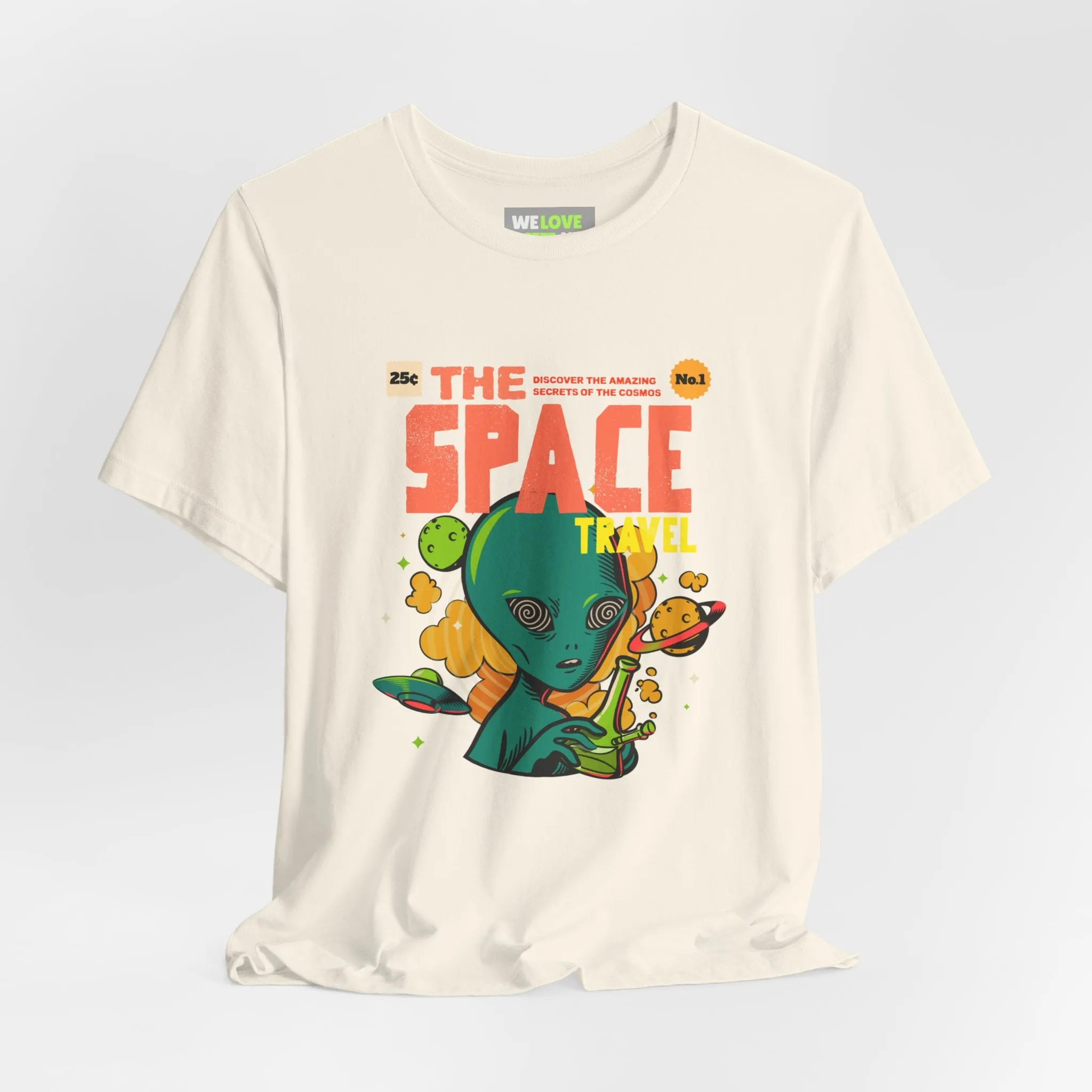 The Space Travel Comic Retro Sci-Fi T-Shirt