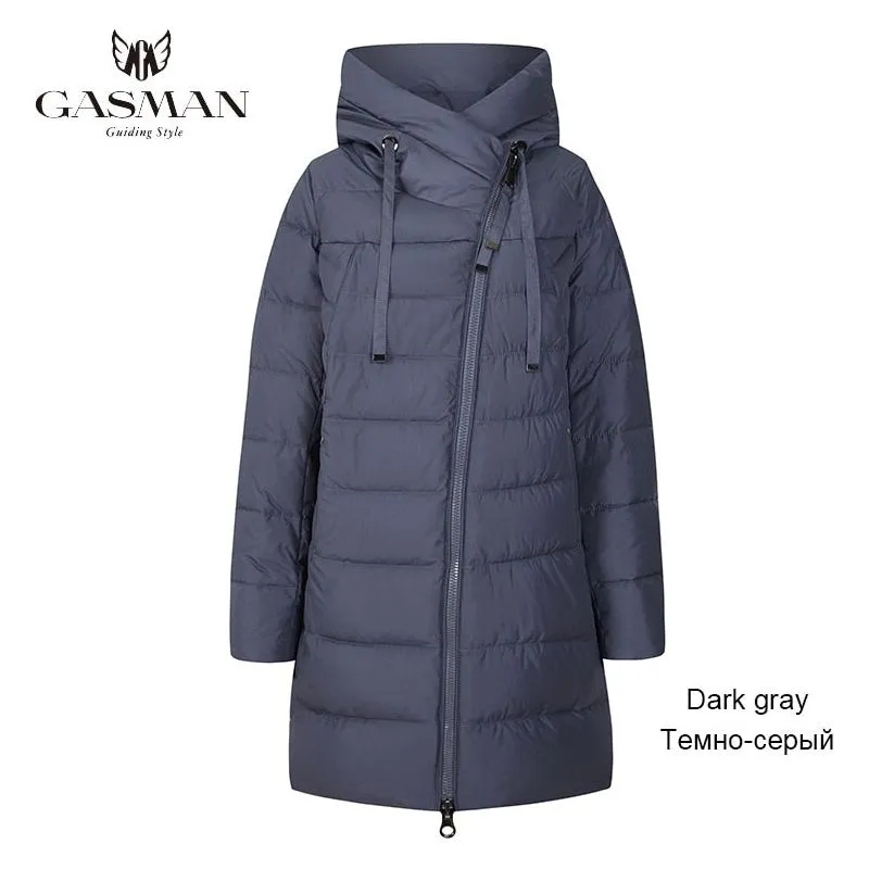 Women's Long Puffer Winter Down Jacket Thick Hooded Parka Warm Winter Coat