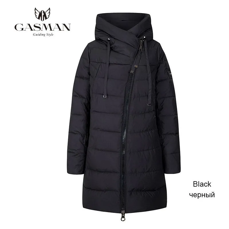 Women's Long Puffer Winter Down Jacket Thick Hooded Parka Warm Winter Coat