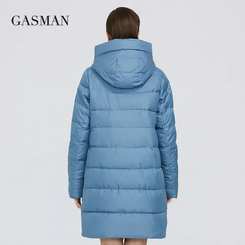 Women's Long Puffer Winter Down Jacket Thick Hooded Parka Warm Winter Coat