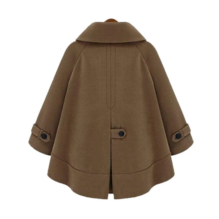 Woolen Cloak Cashmere Coat