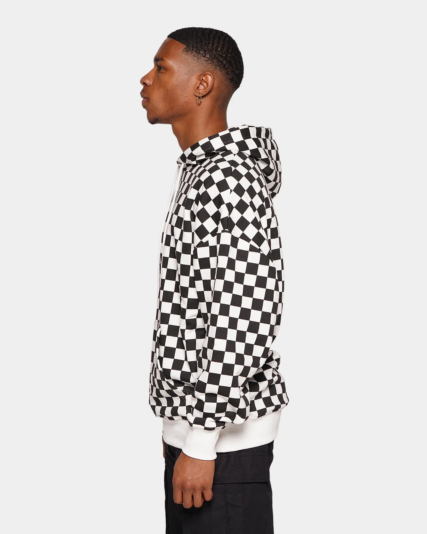 XXIII Keary Checker Hoodie Black/White